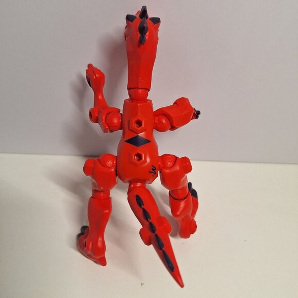 Jurassic World Hero Mashers Velociraptor Red & Black Dinosaur Hasbro Mix Match - Picture 2 of 7